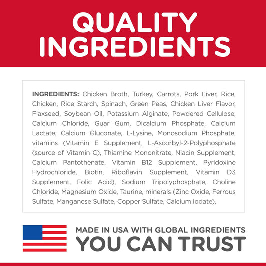 Hill'S Science Diet Wet Dog Food, Adult, Sensitive Stomach & Skin, Tender Turkey & Rice Stew, 12.5 Oz Cans (Pack Of 12)