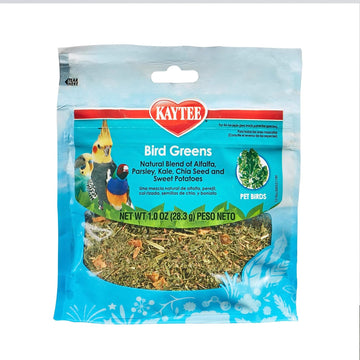 KAYTEE PRODUCTS"C 529082 All Birds Chia/Sweet Pota Foraging Treat Bird Greens, 1 oz?100213745