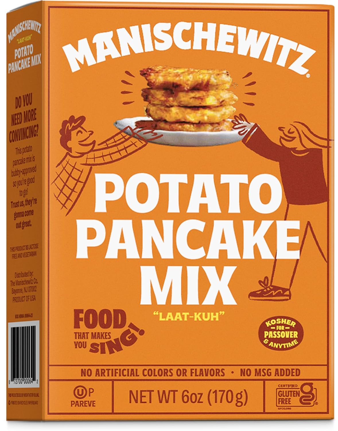 Manischewitz, Mix Potato Pancake, 6 Oz