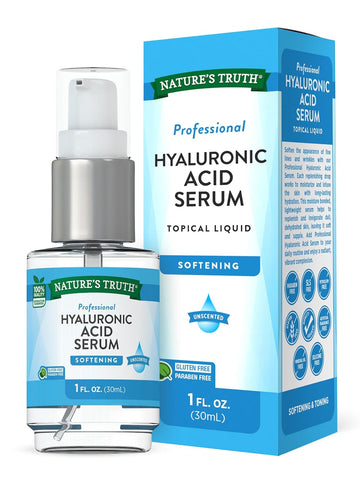 Nature'S Truth Hyaluronic Acid Serum For Skin | 1 Fl Oz | Topical Liquid