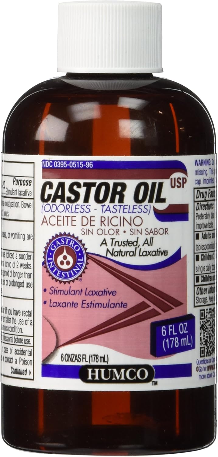 Castor Oil Humco 6Oz By Humco Holding Group, Inc. *** : Health & Household