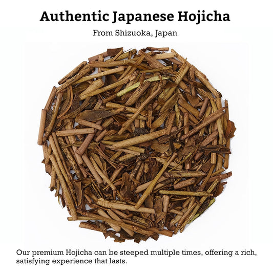 Sugimoto Tea Japanese Hojicha Roasted Green Tea Loose Leaf 2.0 Oz (57 G) Pack Of 1