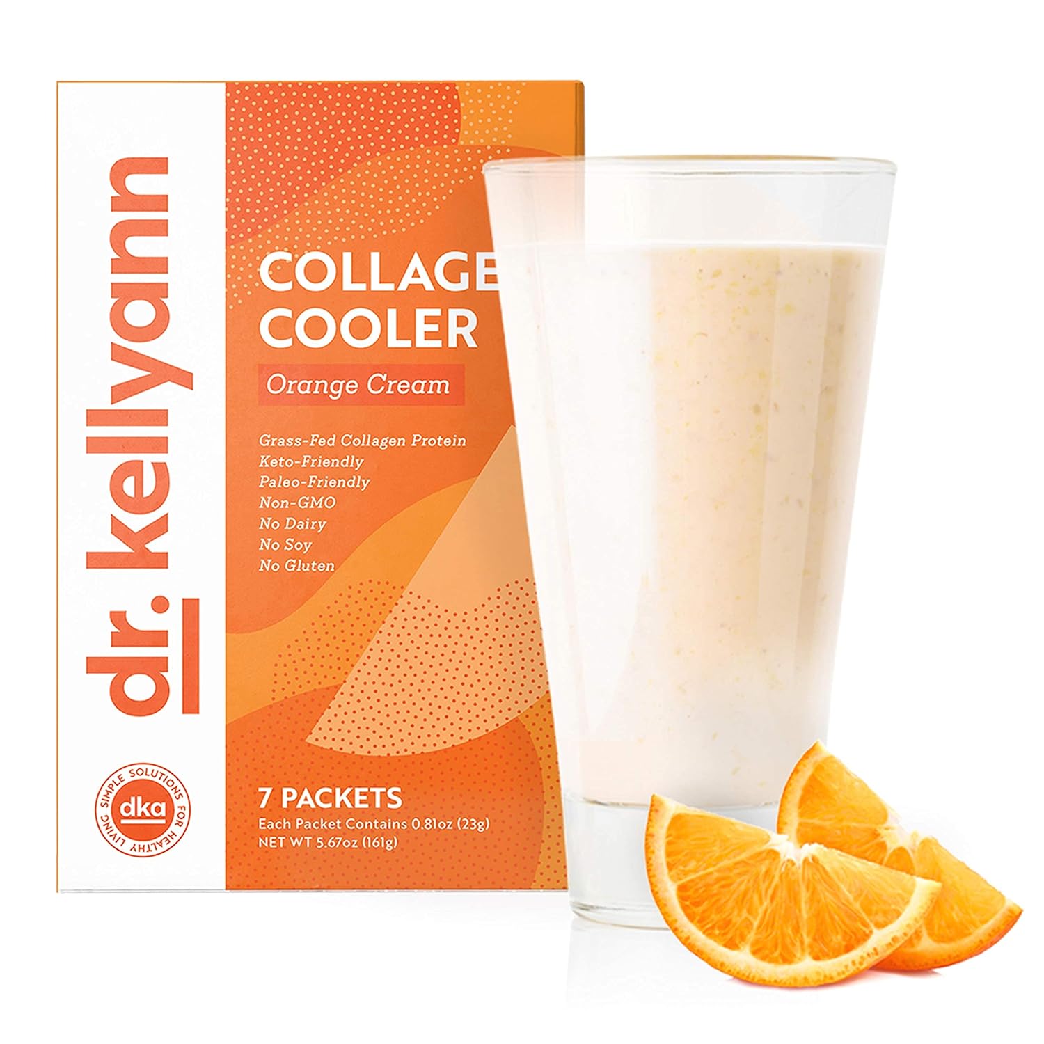 Dr. Kellyann Keto Shake Packets To Go (7 packets) - Orange Cream Smoot