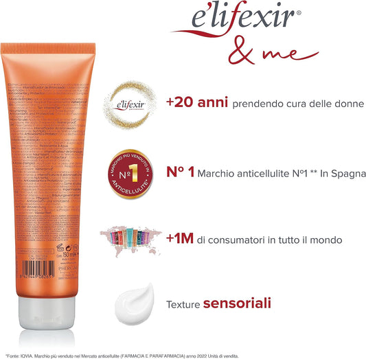 E'Lifexir Piel Canela | Self-Tanning Cream For Face & Body | Tanning Accelerator | Spf30 Sun Protection | 150Ml