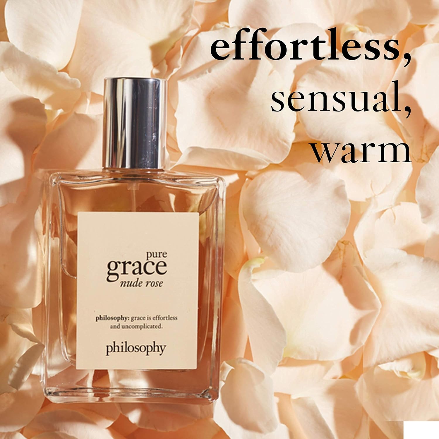 philosophy pure grace nude rose eau de toilette, 0.5 oz : Beauty & Personal Care