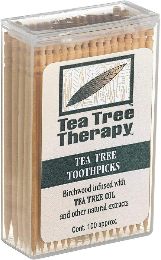Tea Tree Therapy Mint Toothpicks 100 Ct