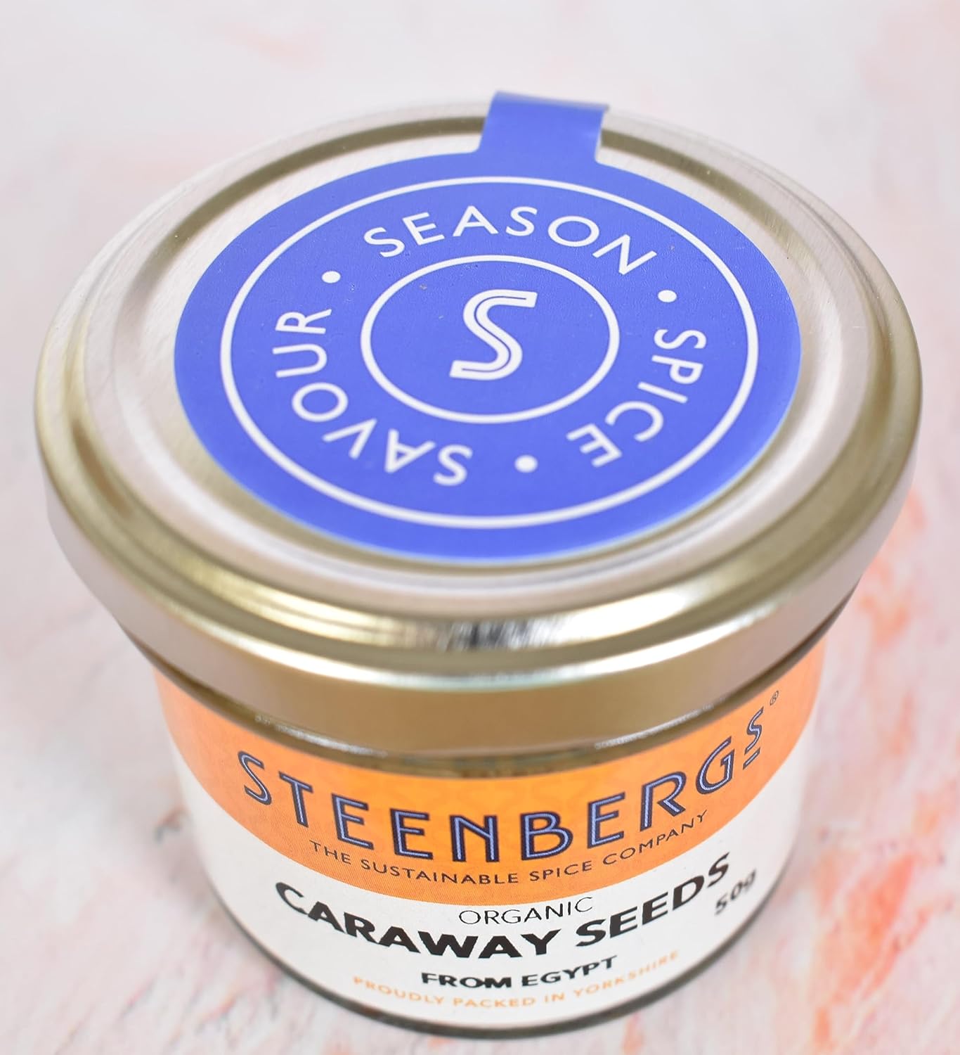 Steenbergs Organic Caraway Seeds Standard 50G