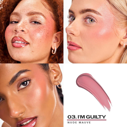 Sacheu Cheek Stay-N Blush Tint. Rich, High Pigment And Buildable, Blendable Formula. Lightweight, Dewy, And Radiant Flushed Cheeks. Infused With Squalane And Centella Asiatica. I'M Playful 10Ml