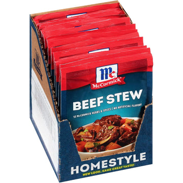 Mccormick Beef Stew Seasoning Mix, 1.5 Oz (Pack Of 12)