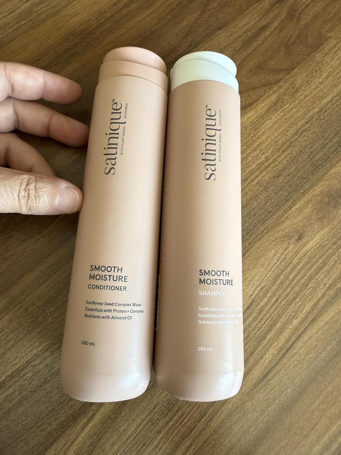 Shampoo Conditioner And Balm Soft And Moisturizing Concentrate Satinique Long Lasting