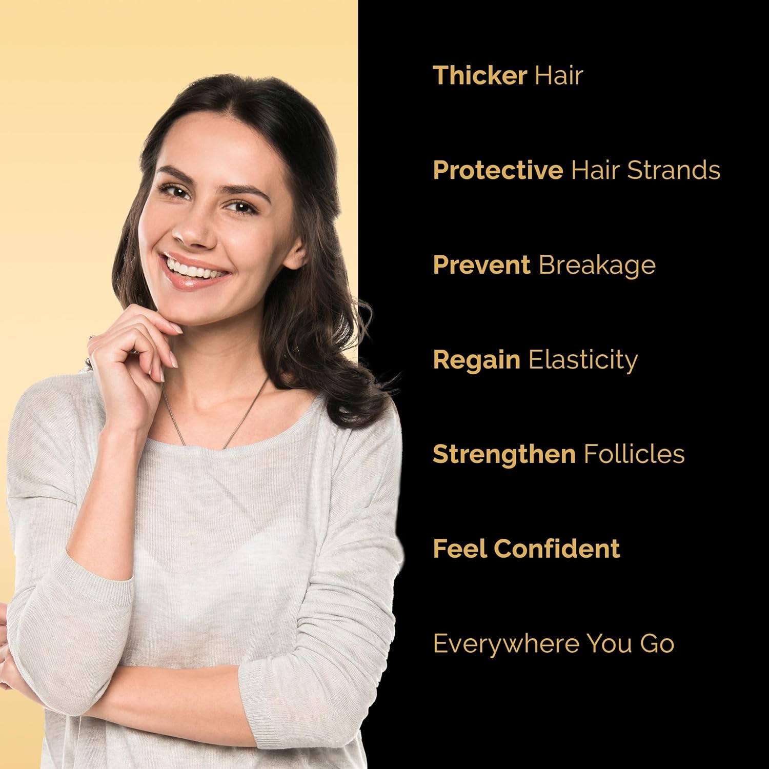Ultrax Labs Hair Plush (2 pack) | Hair Growth Serum for Men and Women | Thickens Strands and Reduces Breakage | Helps with Hair Loss and Strengthens Follicles | With Caffeine, Keratin, and Biotin : Beauty & Personal Care