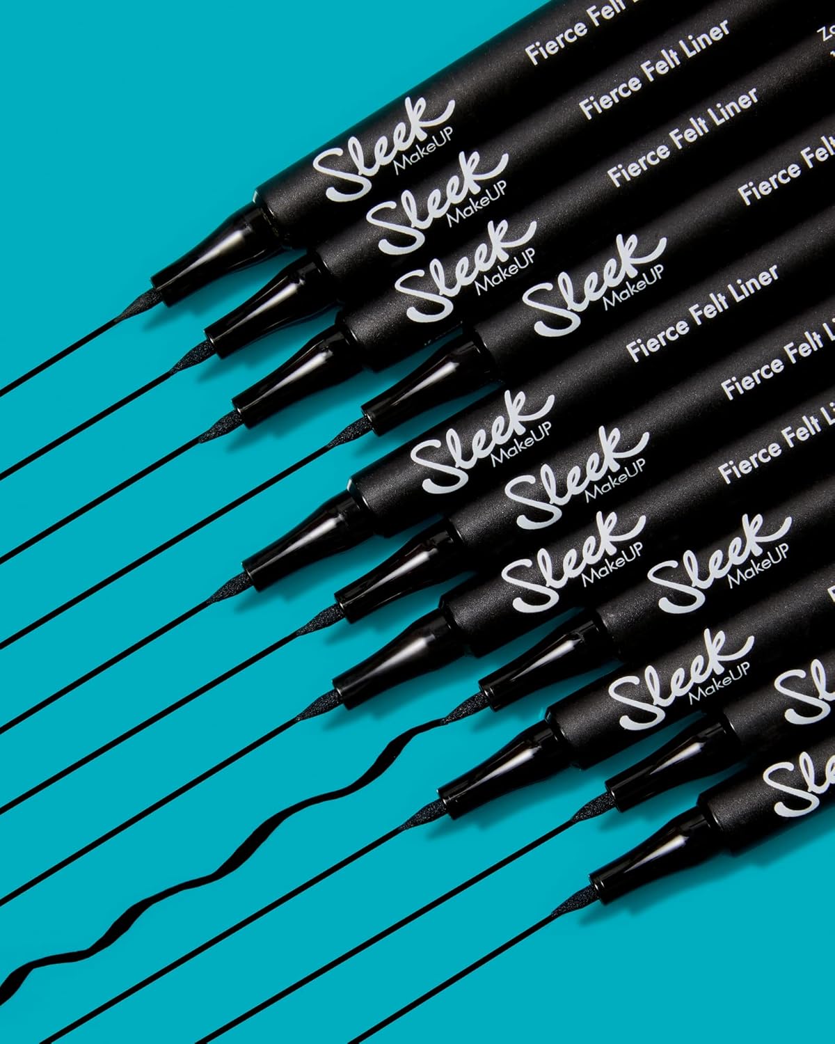 Sleek MakeUP Fierce Felt Liner, Long Lasting Liquid Eyeliner, Felt Tip Applicator, Zodiac Black, 1ml : Amazon.co.uk: Beauty