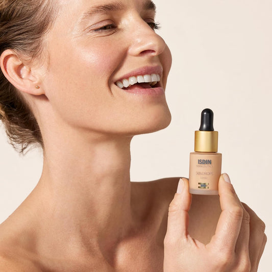 Isdin Skin Drops, Face And Body Makeup Lightweight And High Coverage Foundation
