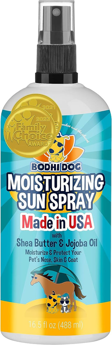 Bodhi Dog Sunscreen | Extra Large 16.5 Ounce SPF 30+ Moisturizing Pet Safe for All Breeds of Dogs, Cats and Horses | Skin Protection and Conditioner for Skin, Coat, Nose, and Ears | USA Made