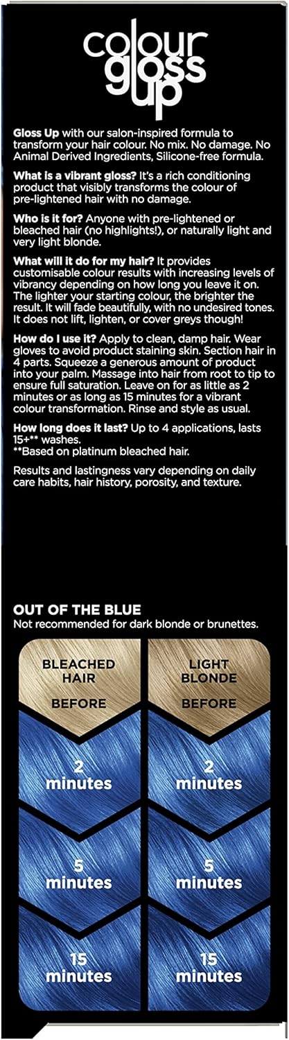 Clairol Colour Gloss Up Conditioner, Out Of The Blue, 130Ml