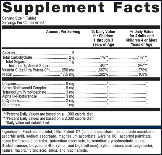 Metagenics Bundle - Ultra Potent-C Chewable & Magnesium Glycinate - 90 Tablets Of Ultra Potent-C Chewable For Immune & Antioxidant Support - 120 Tablets Of Mag Glycinate For Nervous System Support