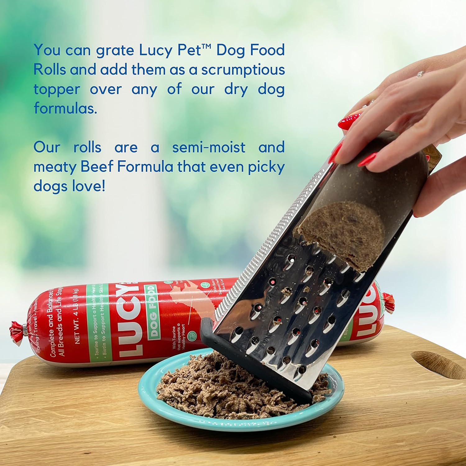 Lucy Pet Products Lucy Pet Beef Formula Dog Food Rolls: Pet Supplies: Amazon.com