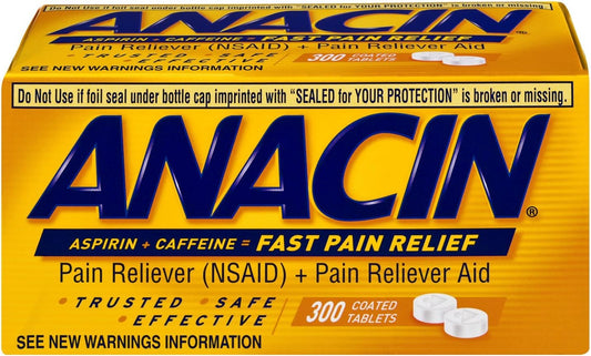 Anacin Tablets, Box : Health & Household