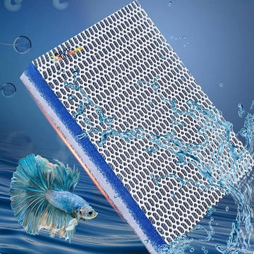 8-Layer Aquarium Filter Media Pad – Multi-Layer Sponge Filtration Pad for Fish Tank, Water Purification & Filter Accessories (40 × 30 CM)