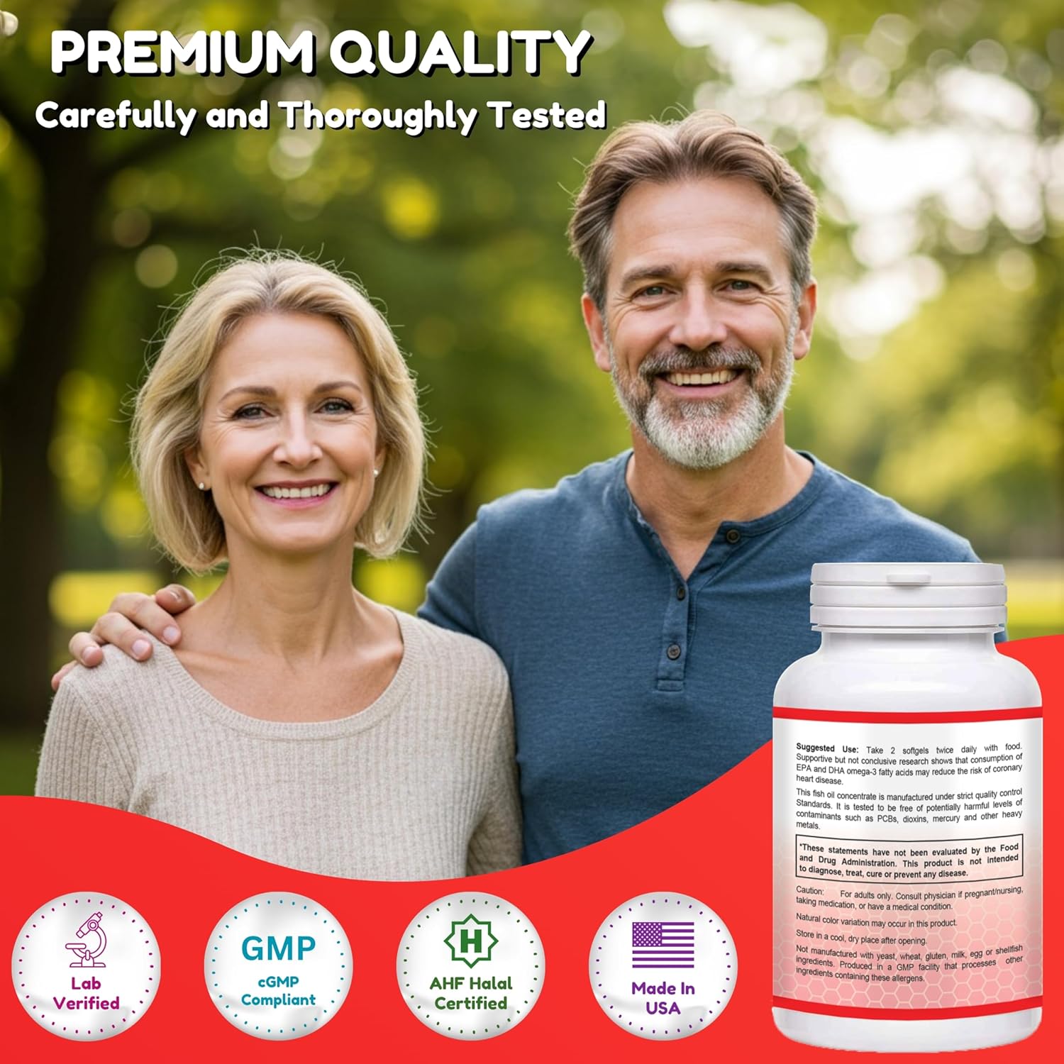 Buy Shifaa Nutrition Halal Fish Oil 2000Mg Softgels With 360Mg Epa & 240Mg Dha. 100 Wild Caught & Non-Gmo Omega 3 Softgels For Heart & Brain Health. Burpless, Easy-To-Swallow Fish Oil Omega 3 Supplements On  Free Shipping On Qualified Orders