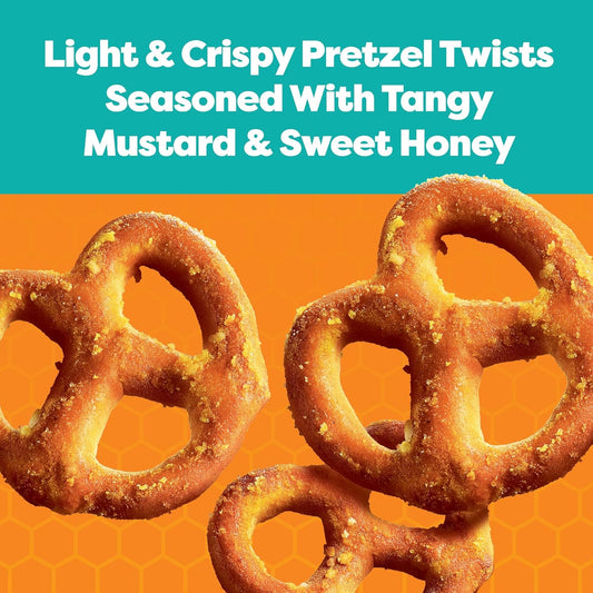 Glutino Gluten Free Honey Mustard Pretzel Twists, Gluten Free Snacks, 14.1 Oz