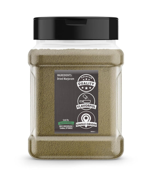 Birch & Meadow Ground Marjoram, 3.5 Oz, Sweet & Savory Herb, French & Italian Cuisine