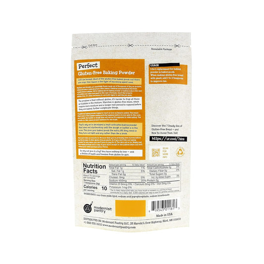 I'M Free Perfect Gluten-Free Baking Powder Vegan ? Non-Gmo Gluten-Free Ou Kosher Certified - 8 Oz