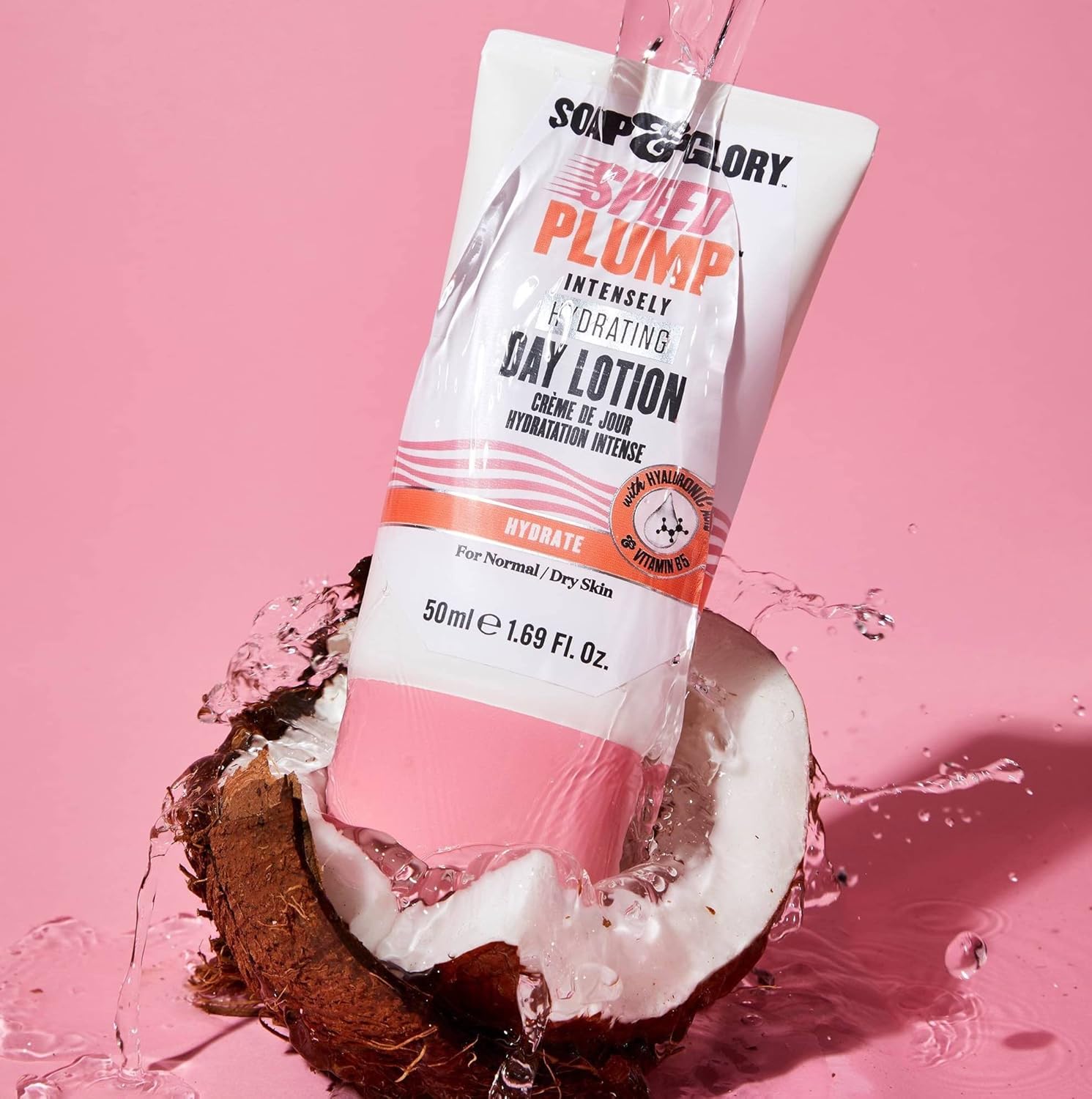 Soap Glory Speed Plump Intensely Hydrating Day Lotion For Normal To Dry Skin