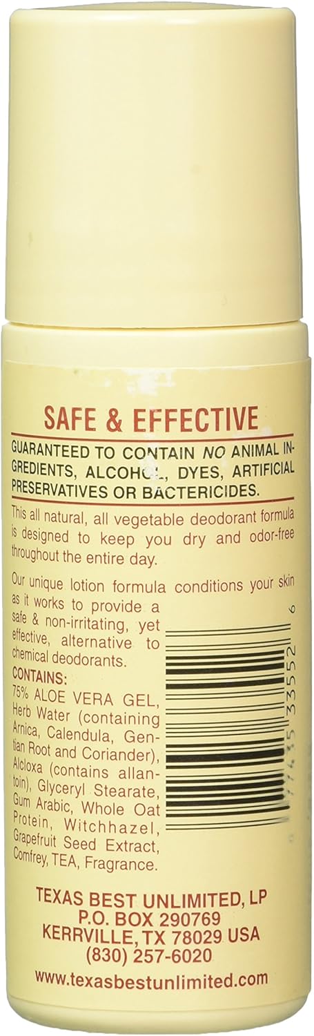 Alvera Deod,Roll-On,Aloe,Almn, 6 Pack 3 Ounce