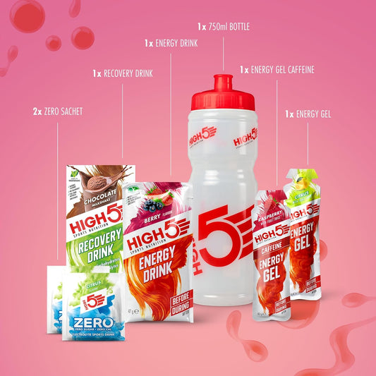 High5 Starter Kit Nutrition Pack Combining Energy, Hydration & Recovery
