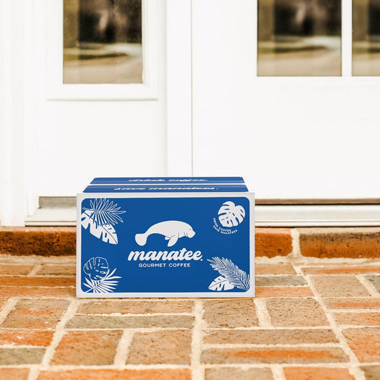 Manatee Gourmet Coffee, Whole Bean, Medium Roast, Caribbean Delight