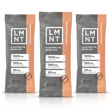 Lmnt Zero Sugar Electrolytes - Grapefruit Salt | Drink Mix | 30 Count