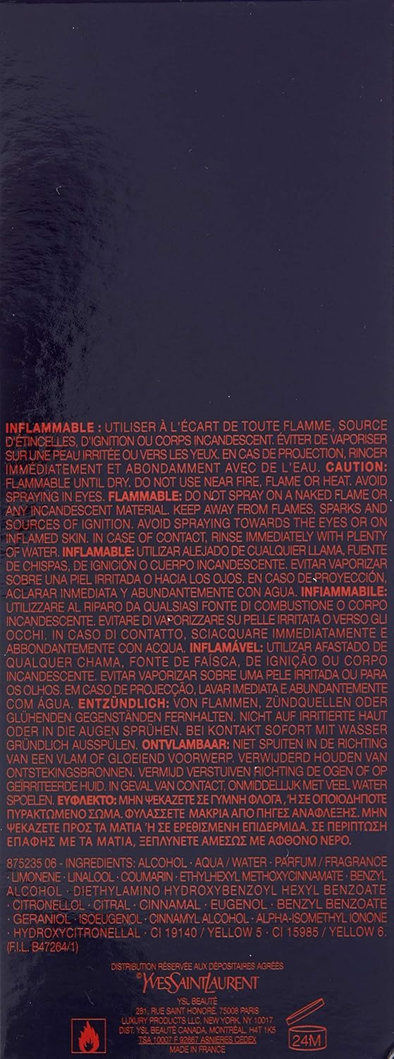 Yves Saint Laurent Eau De Toilette, 210 G