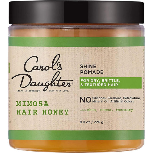 Carol's Daughter Mimosa Hair Honey Shine Pomade for Textured and Curly Hair - with Shea Butter & Rosemary Oil, 8 fl oz : Beauty & Personal Care