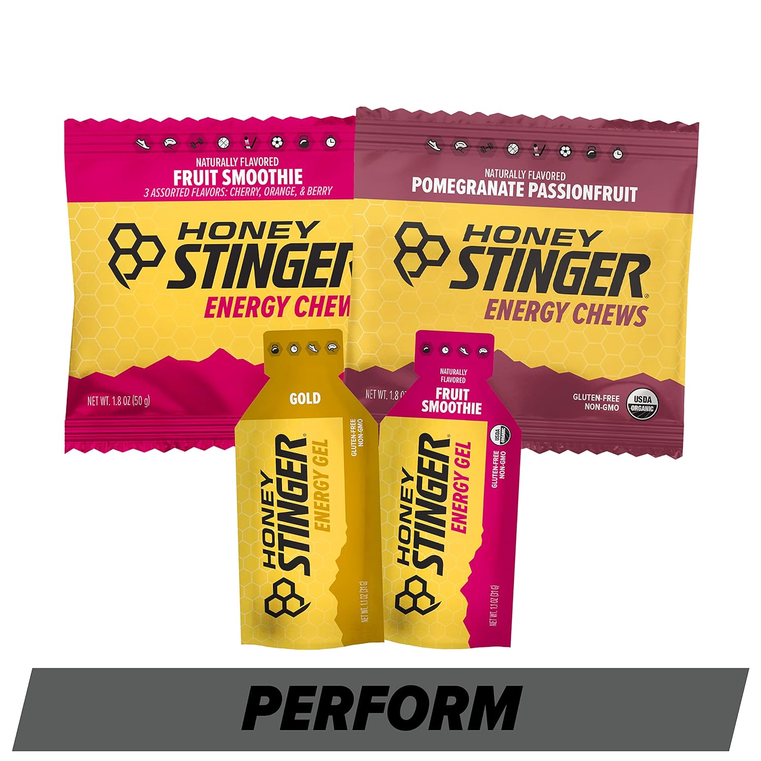 Honey Stinger Prepare, Perform And Recover Variety Pack