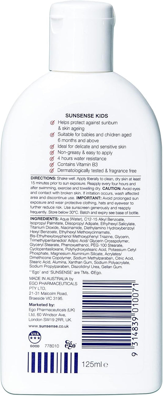 Sunsense Kids Spf50+, Childrens Sunscreen