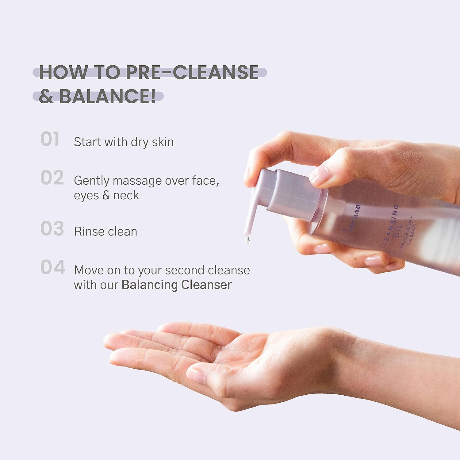 Karuna - Cleansing Oil With Prickly Pear For Clean Skin - Cleanses Without Clogging Pores, Oil Based Cleanser, Travel Size Makeup Remover - Waterproof Makeup Remover- Skin Care Facial Cleanser 150 Ml : Beauty & Personal Care