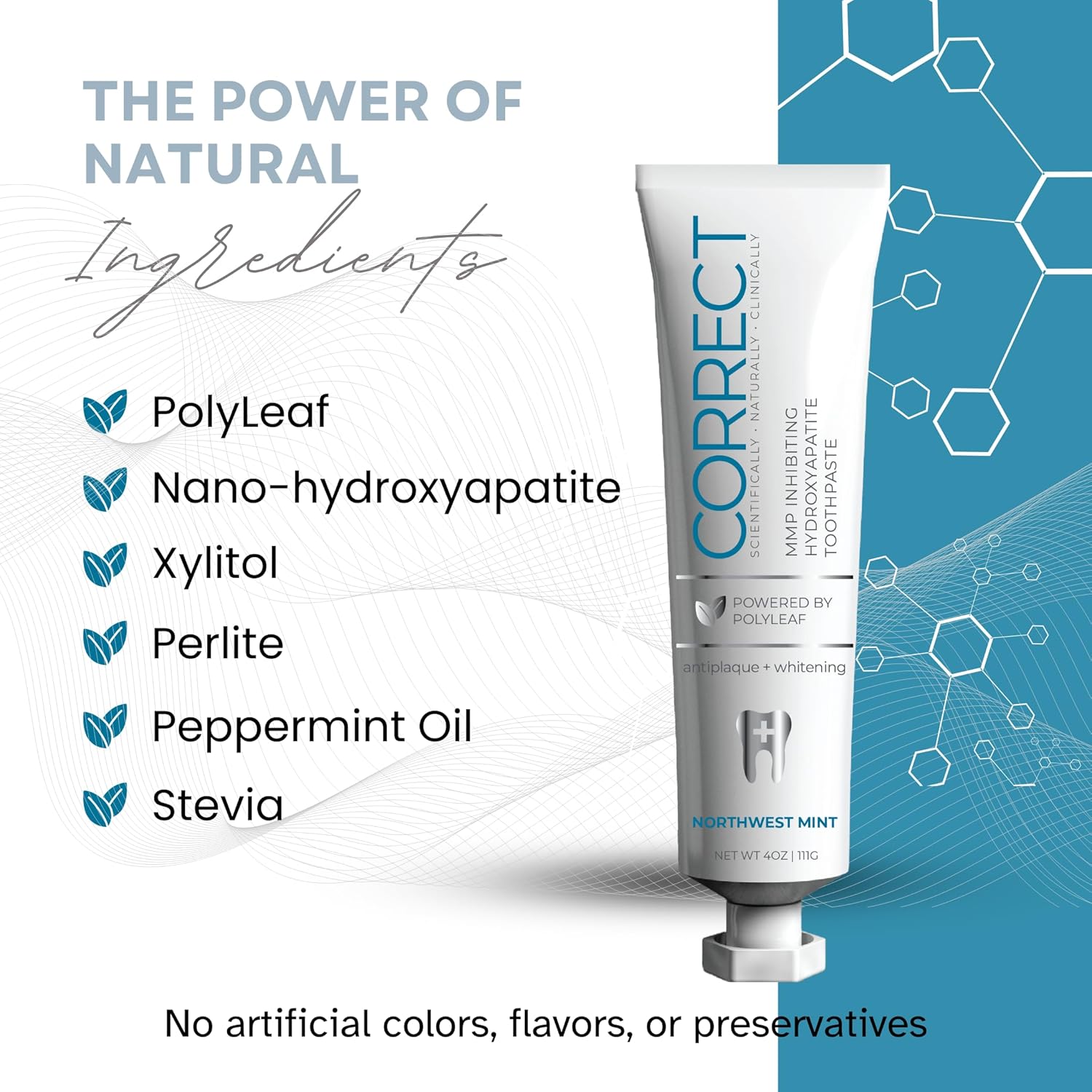 Fluoride-Free Nano-Hydroxyapatite Toothpaste – Whitening, Sensitive Teeth, Mmp Inhibiting, Antiplaque, Remineralizing, Created By Doctors + Dentists For Gum Health, Sls-Free, Made In Usa, 4Oz : Health & Household