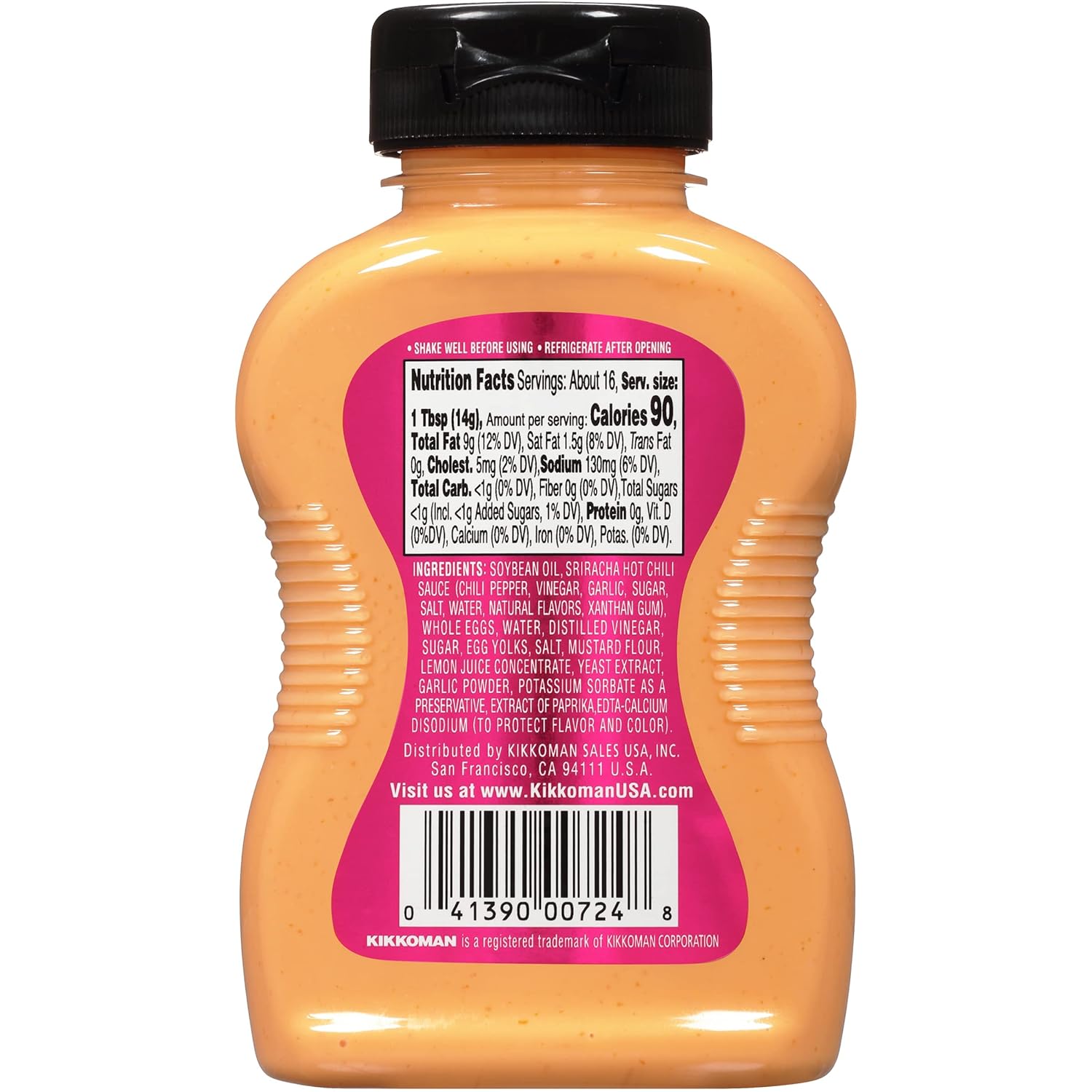 Kikkoman Sriracha Mayo, 8.5 Ounce (Pack Of 1)