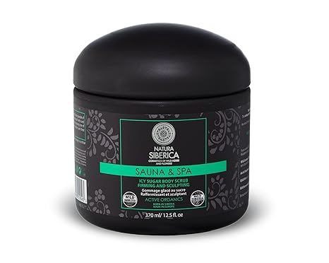 Natura Siberica Icy Sugar Body Scrub Firming And Sculpting 370Ml
