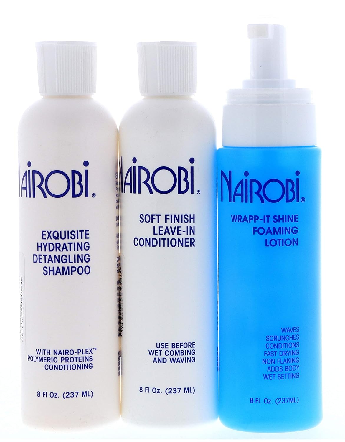 Nairobi Exquisite Hydrating Detangling Shampoo And Conditioner Set : Beauty & Personal Care