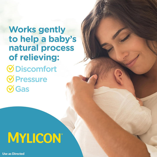 Mylicon Infants Gas Relief Drops For Infants And Babies, Dye Free Formula, 1 Fluid Ounce