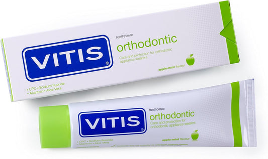 Vitis Orthodontic Toothpaste With Nanorepair 100Ml - 2 Pack