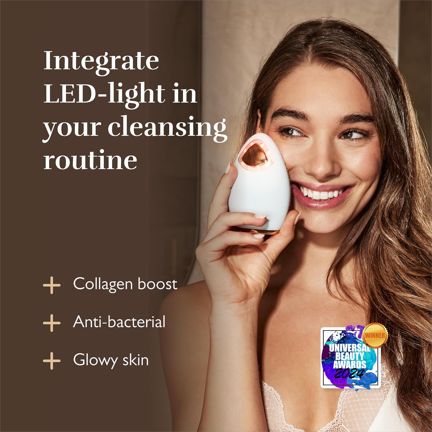 Silk'n Facial Cleansing Brush I Bright Lux I Skincare for Balanced Skin I 4-in-1 Face Brush with Infrared Technology, Blue : Amazon.co.uk: Beauty