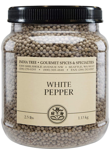 India Tree White Pepper, 2.5 Lb