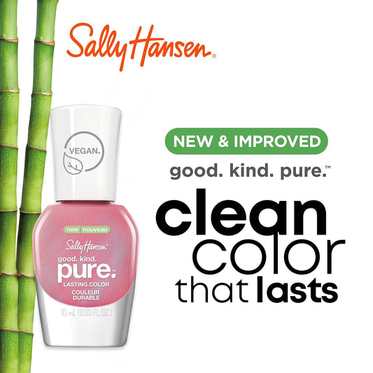 Sally Hansen Good.Kind.Pure Nail Polish, Warm Cacao, Pack Of 1, Packaging May Vary