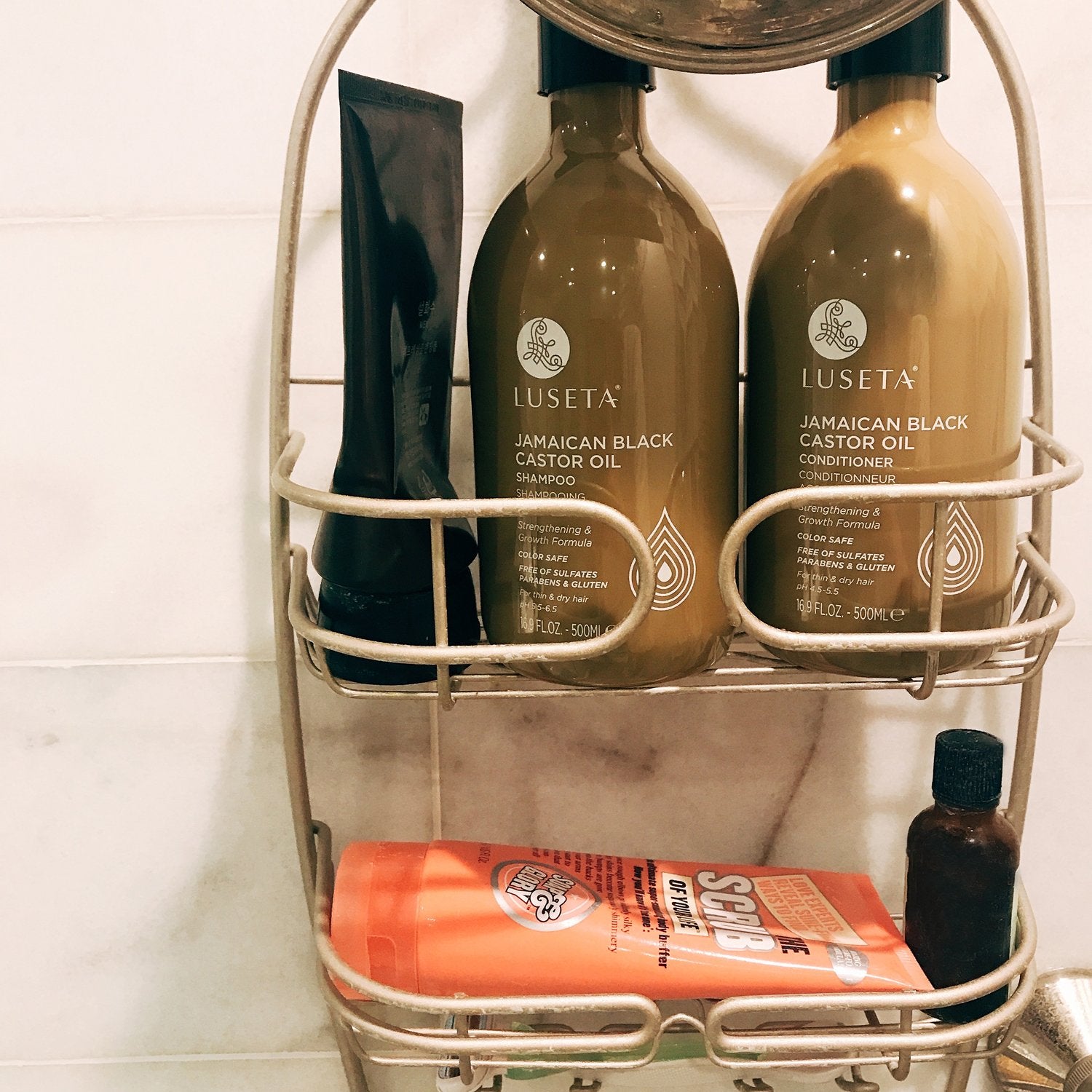 Luseta Jamaican Black Castor Oil Shampoo Strengthen And Restore Fine And Dry Hair Scalp Care 16.9Oz : Beauty & Personal Care