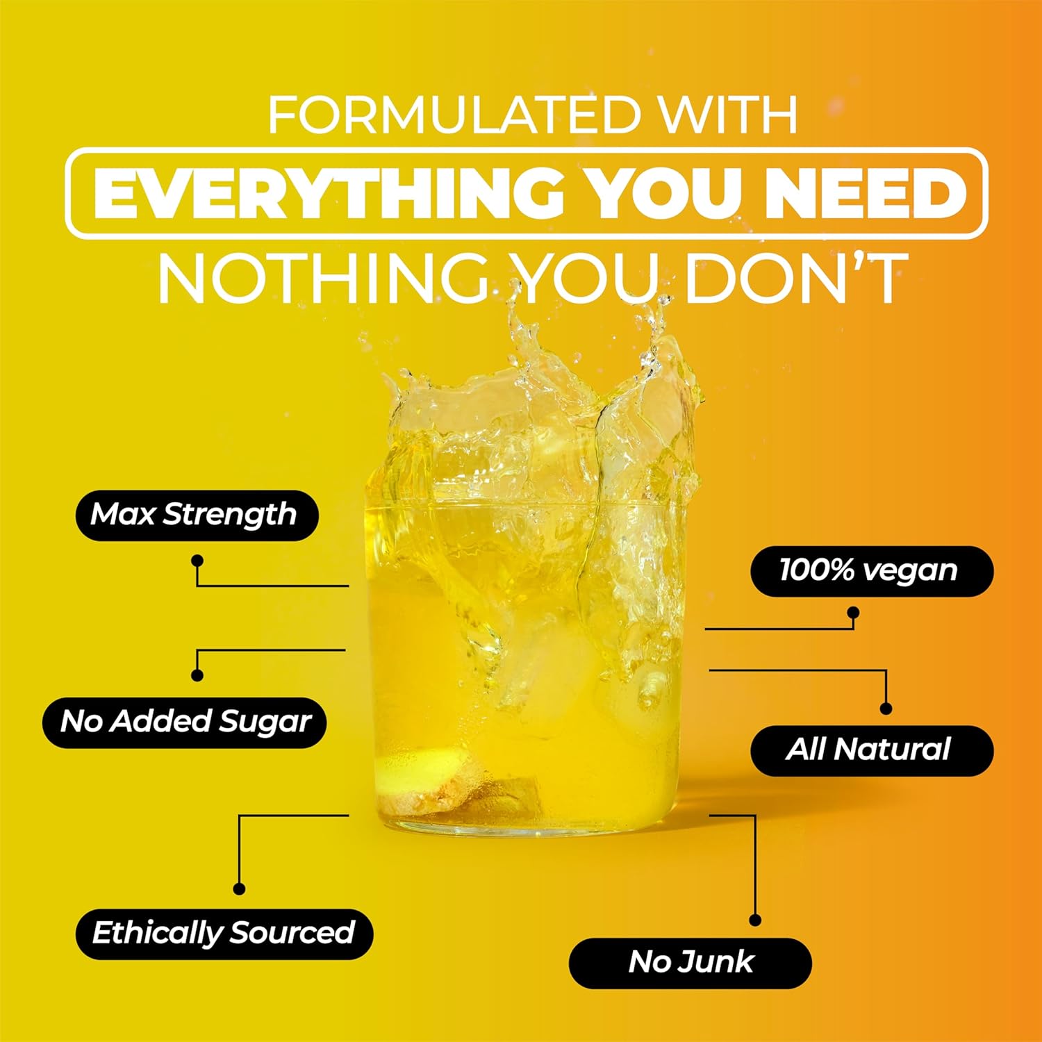 Tonic Health High Dose Immunity Drink, Immune Booster Sachets, Multivitamins High Strength Mix of Vitamins C, D, Zinc & Plant Extracts, for Health & Energy Boost - Lemon & Ginger (10 Count, Pack of 1) : Amazon.co.uk: Health & Personal Care