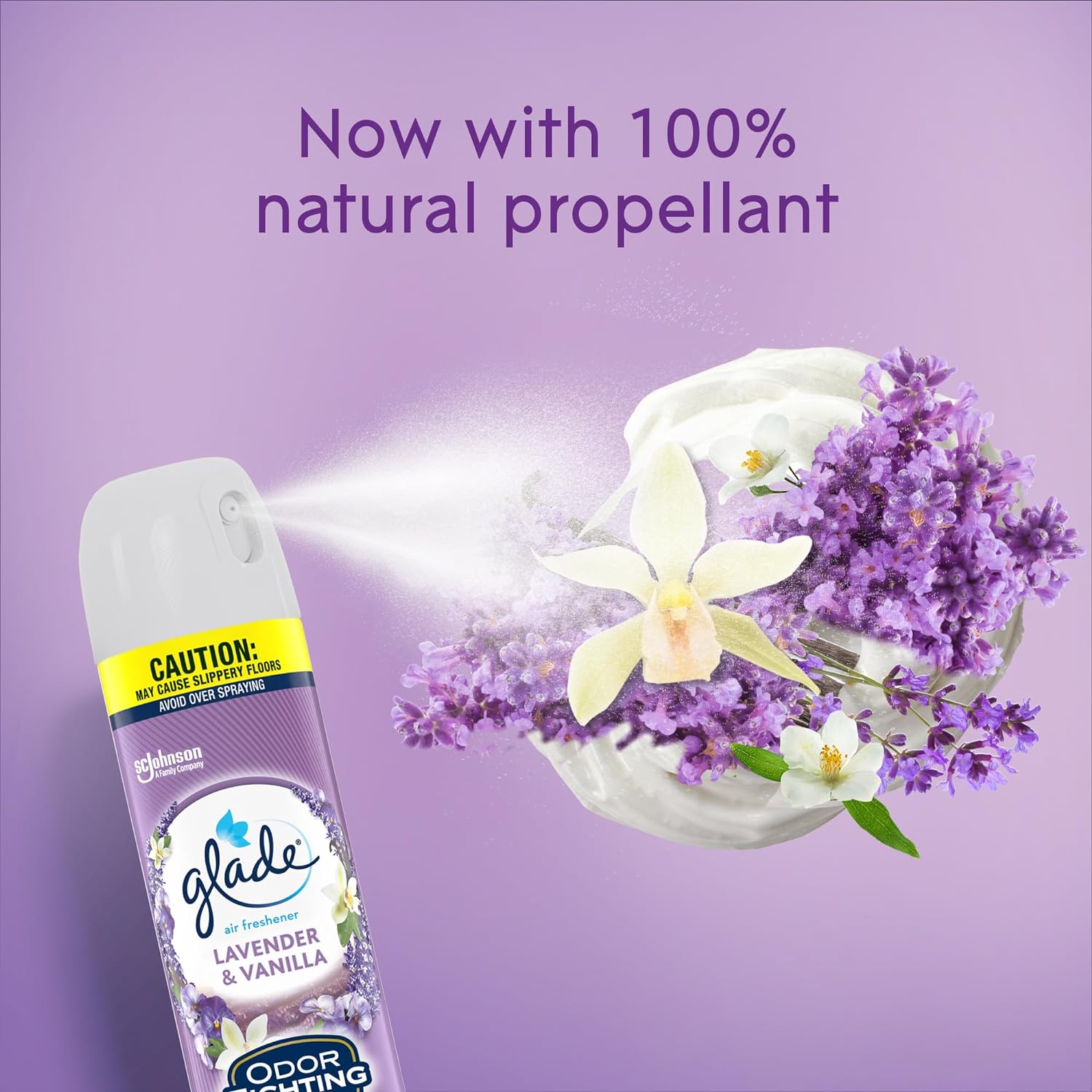 Glade Air Freshener Room Spray, Lavender & Vanilla, 8.3 oz : Health & Household