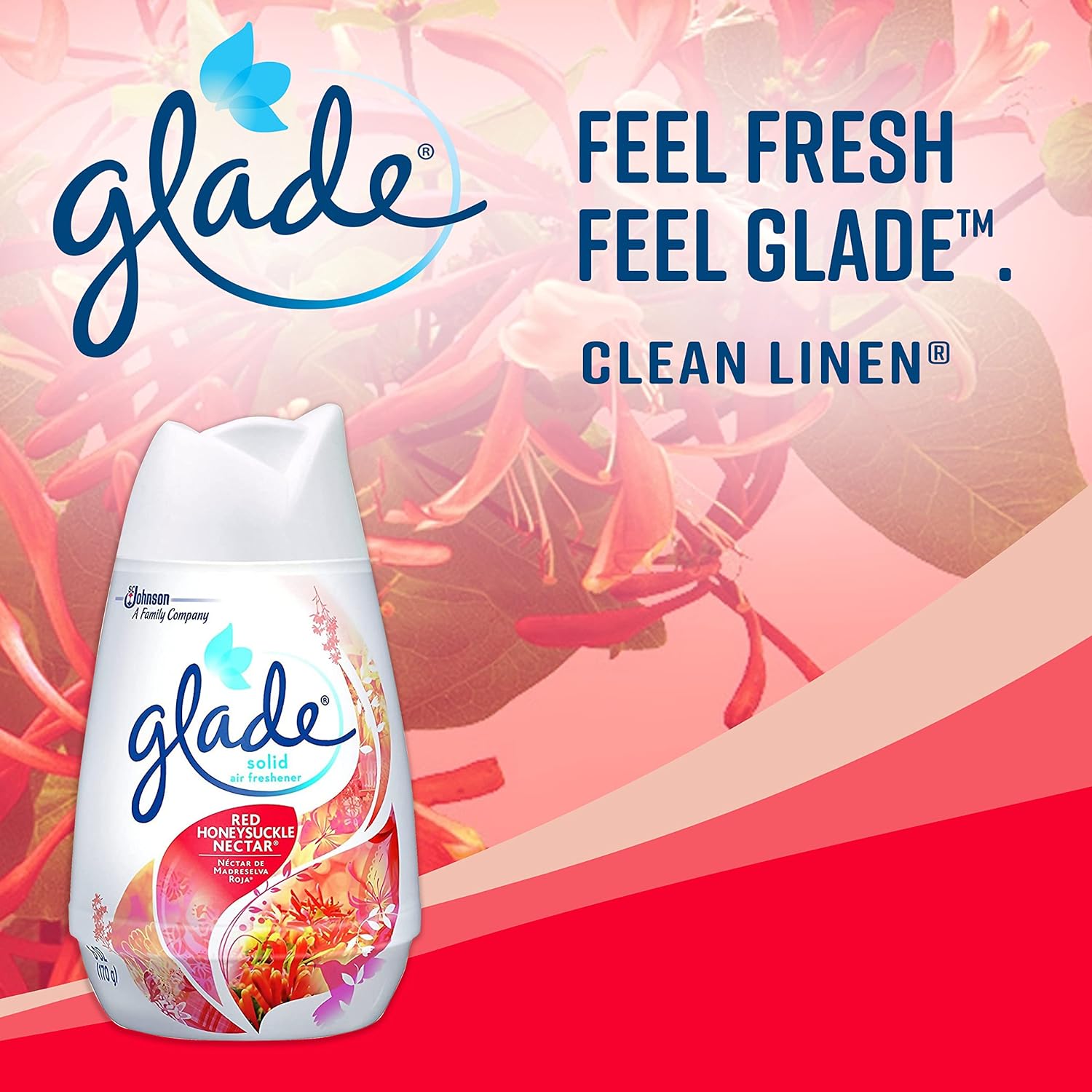 Glade Solid Air Freshener, Honeysuckle Nectar, (6.0 Ounce Pack of 2) : Health & Household